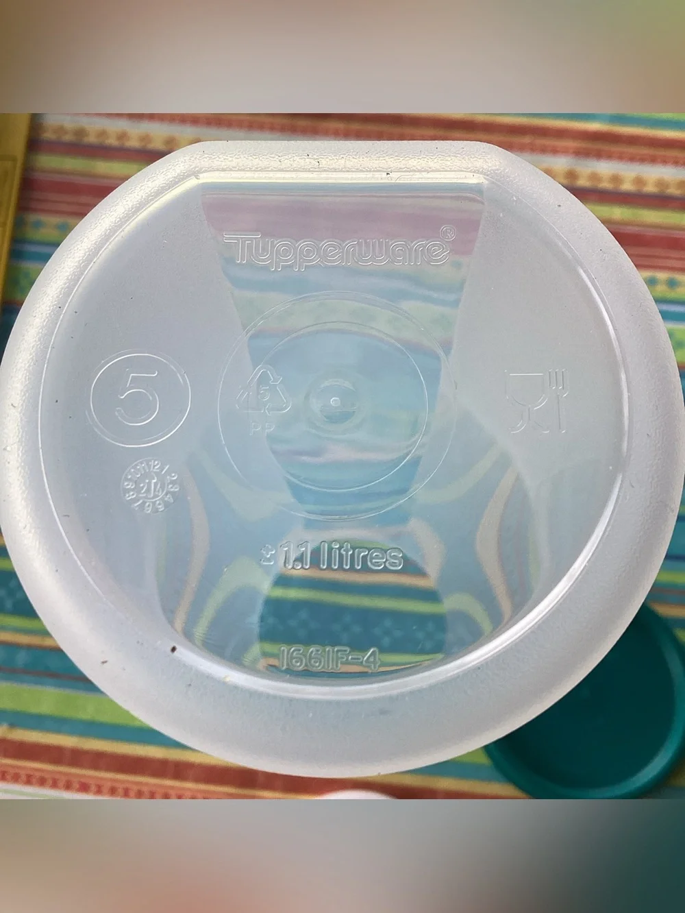 Tupperware Modular Mates Spaghetti Dispenser - green seal